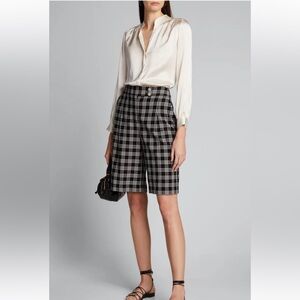 Veronica Beard Saira Check
Bermuda Shorts Size 2